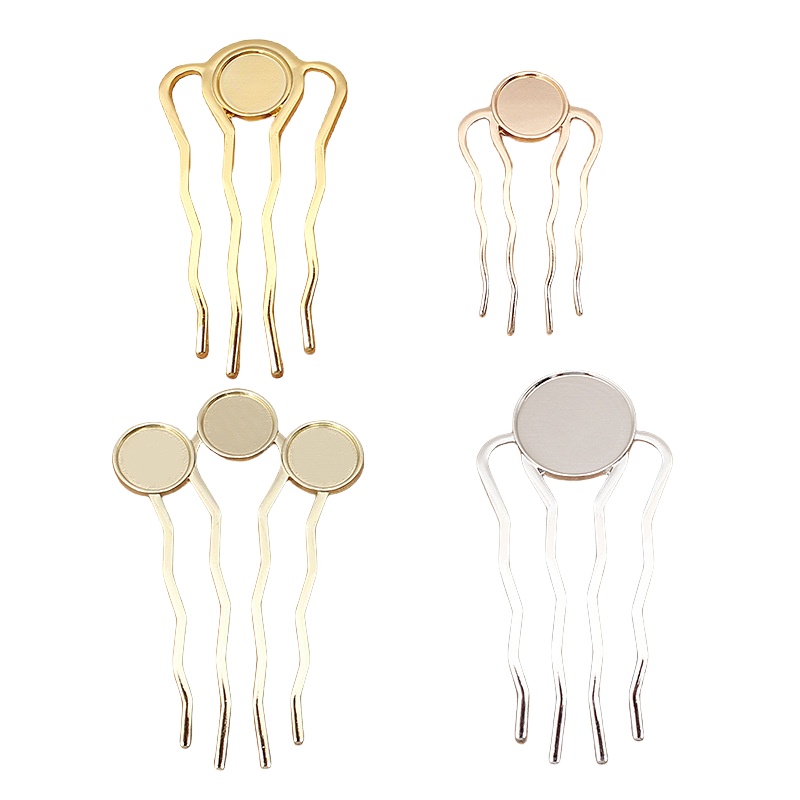 Vintage Jewelry Collection - BoYuTe-peine de pelo en blanco de
