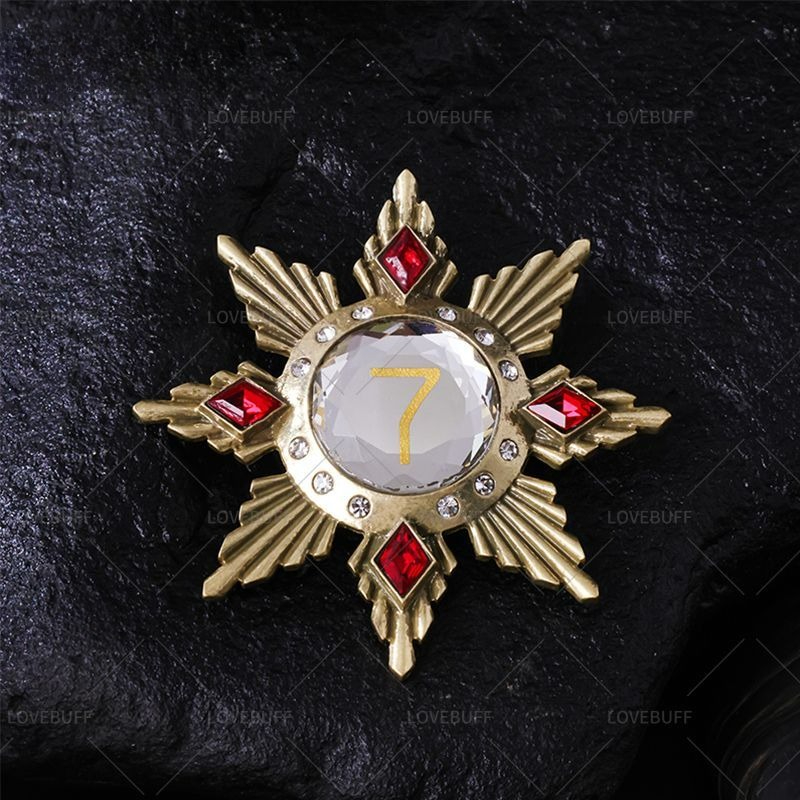 Vintage Collectible Clothing - Broche con Forma de Estrella Dorada
