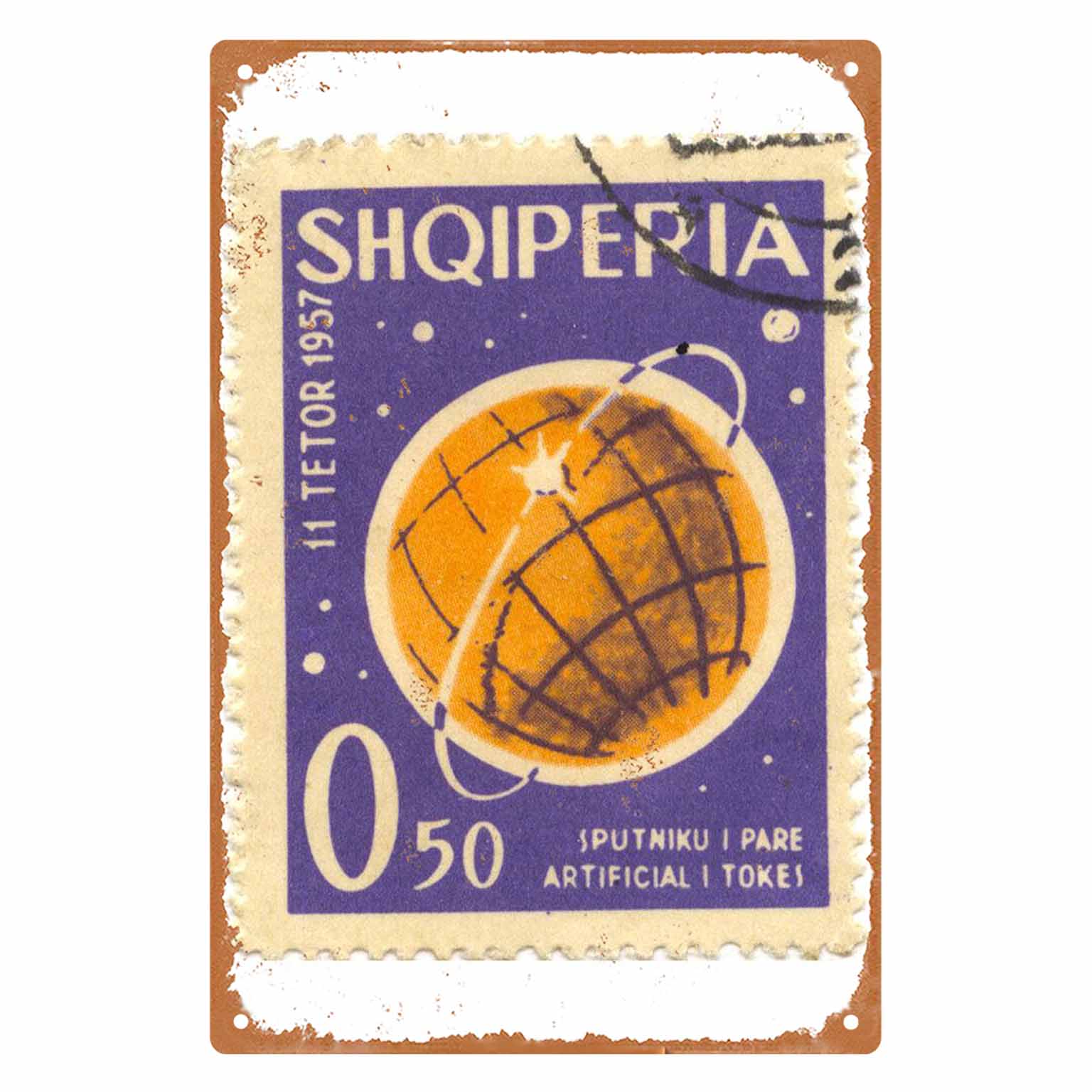 Collectible Vintage Postage Stamps - Estampilla postal 2D plana vintage de