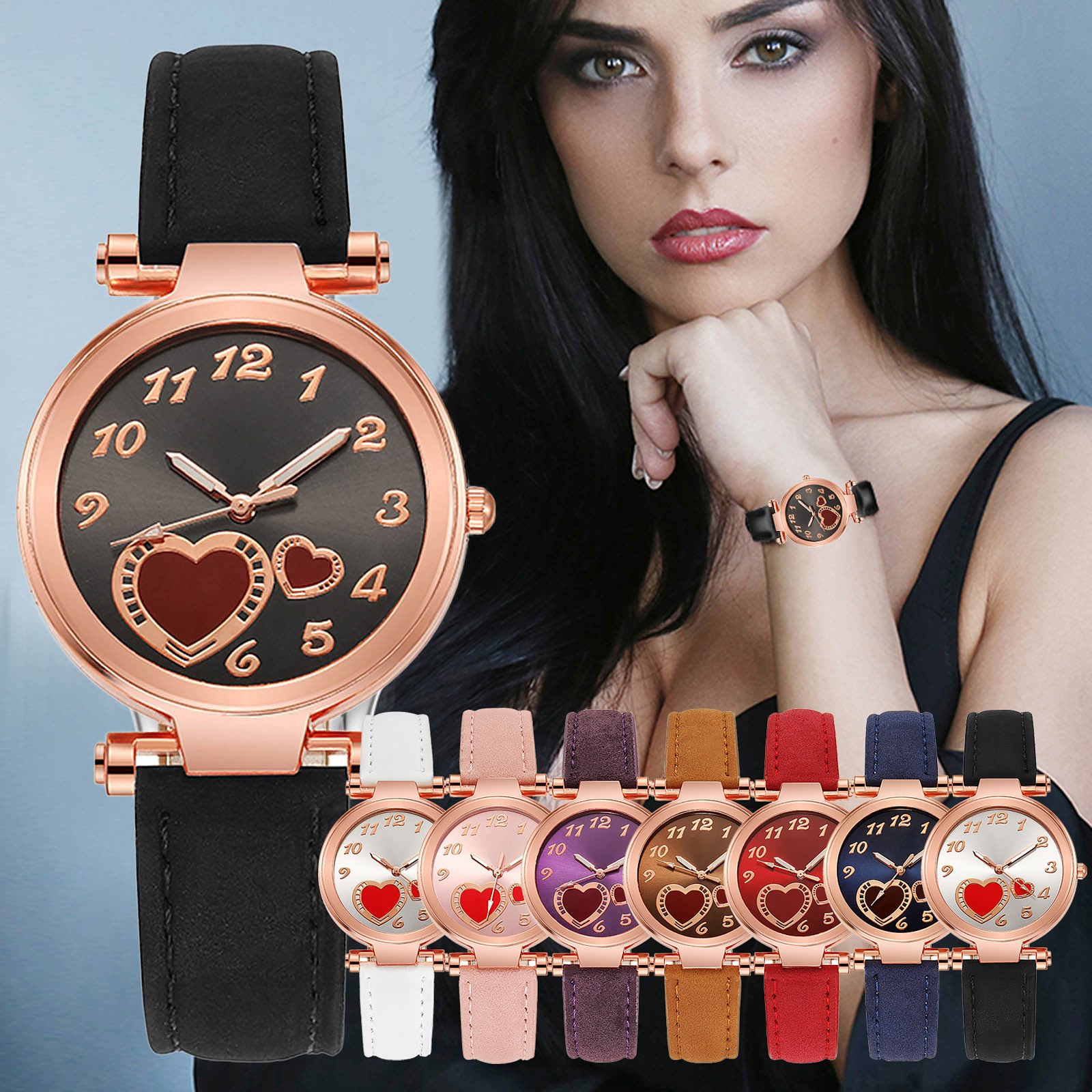 Vintage Watch Crystal - Reloj Vintage para mujer, reloj de