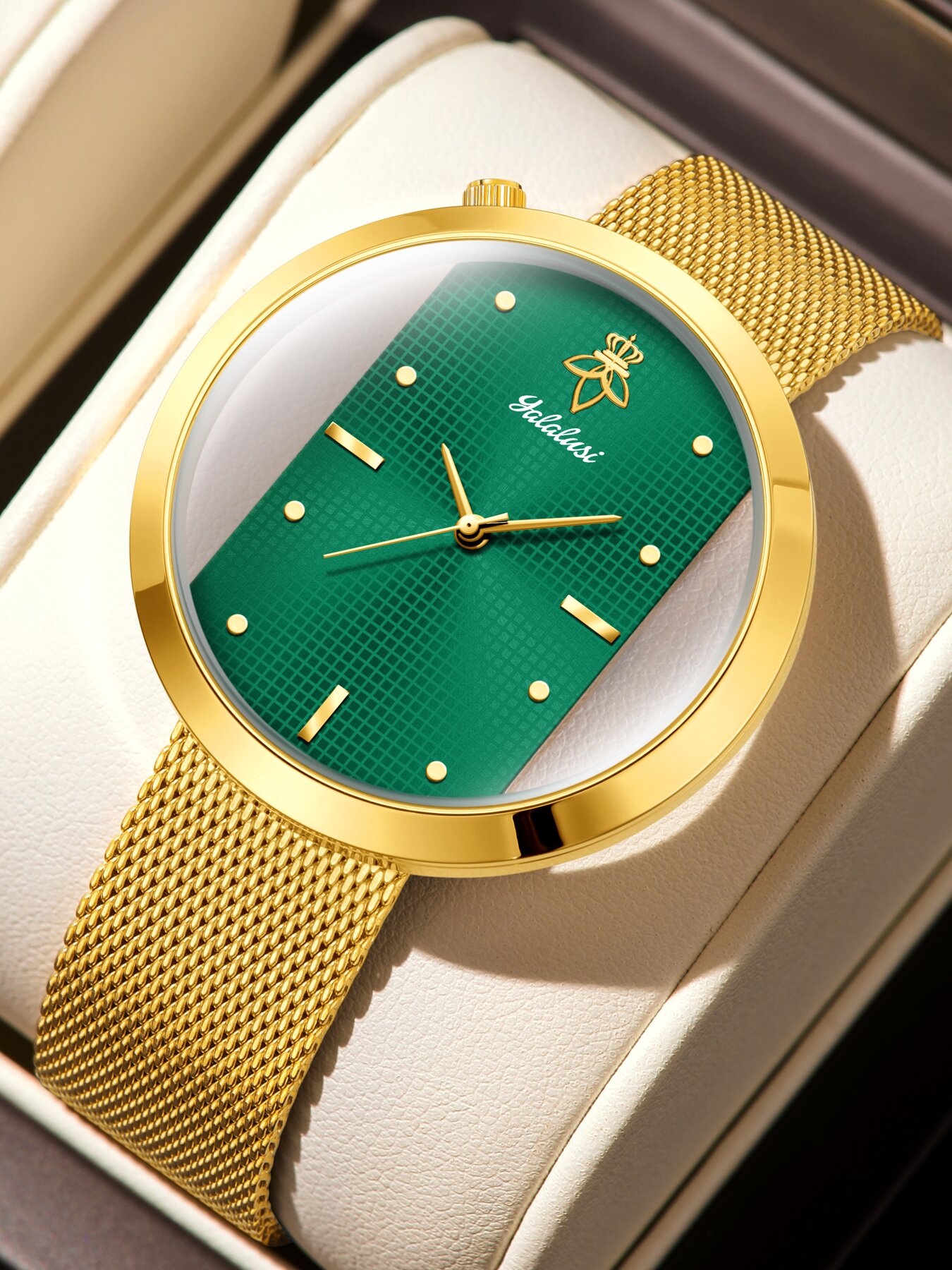 Vintage Watch Crystal - Reloj de Mujer Estilo Vintage YaLaLuSi