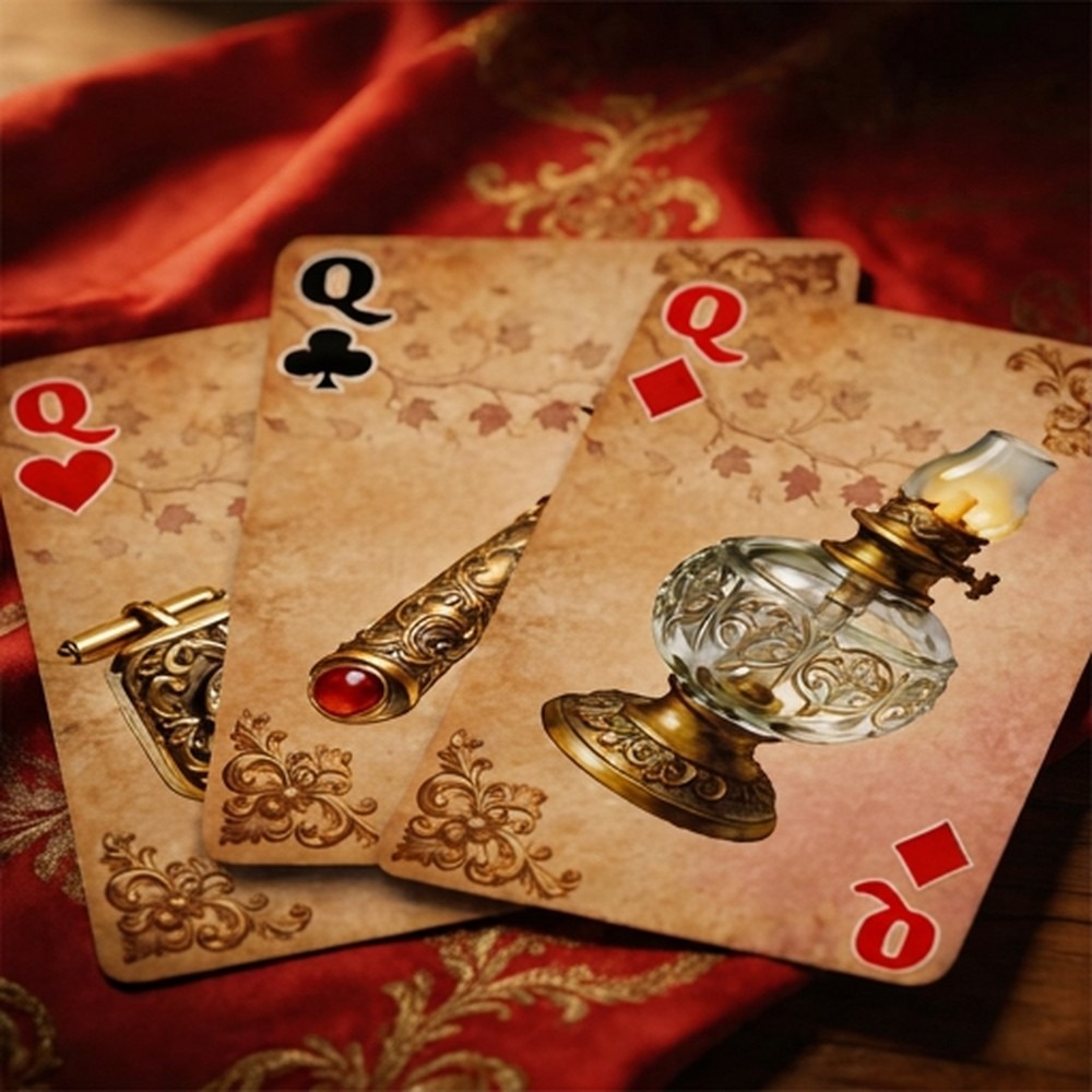 Juego de cartas de baraja de e - Vintage Collectible Playing Cards reseña y precio