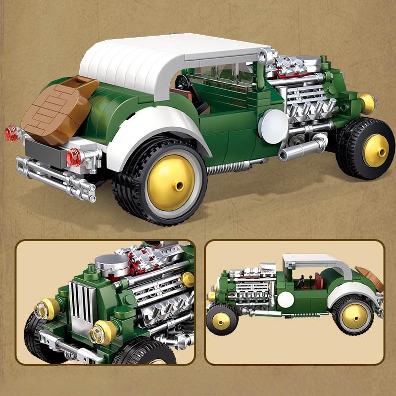 Juego de bloques de construcci - Vintage Collectible Model Cars reseña y precio