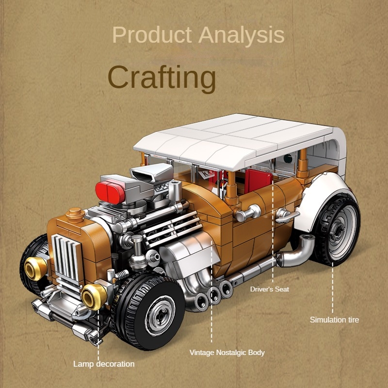 Juego de bloques de construcci - Vintage Collectible Model Cars reseña y precio