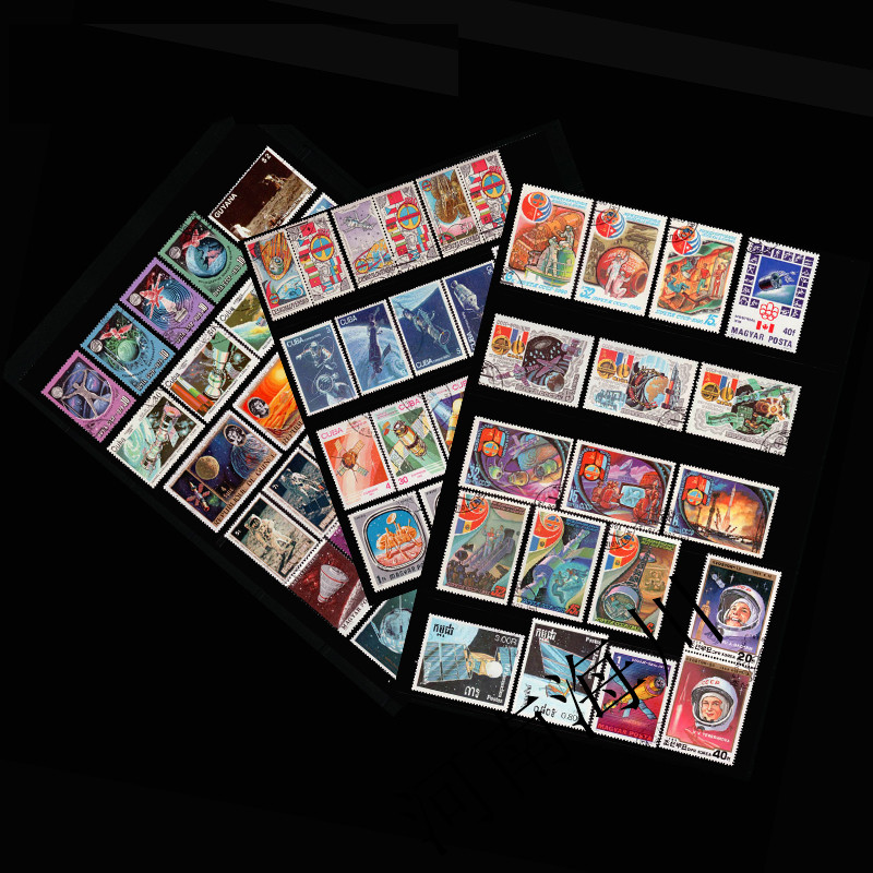 100 Sellos Postales de Espacio - Collectible Vintage Postage Stamps reseña y precio