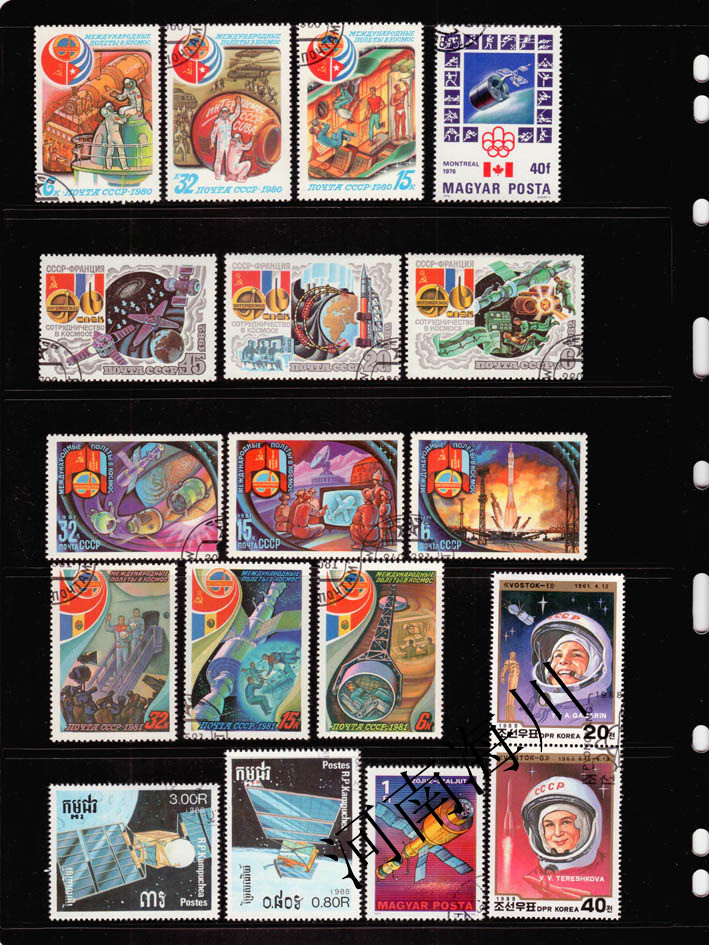 100 Sellos Postales de Espacio - Collectible Vintage Postage Stamps reseña y precio