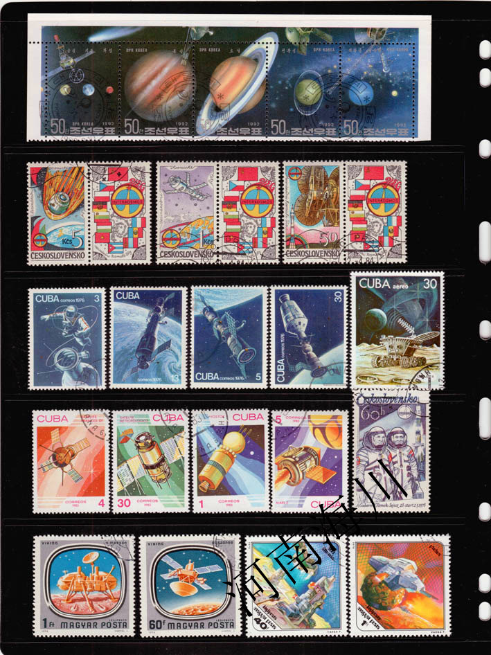 100 Sellos Postales de Espacio - Collectible Vintage Postage Stamps reseña y precio