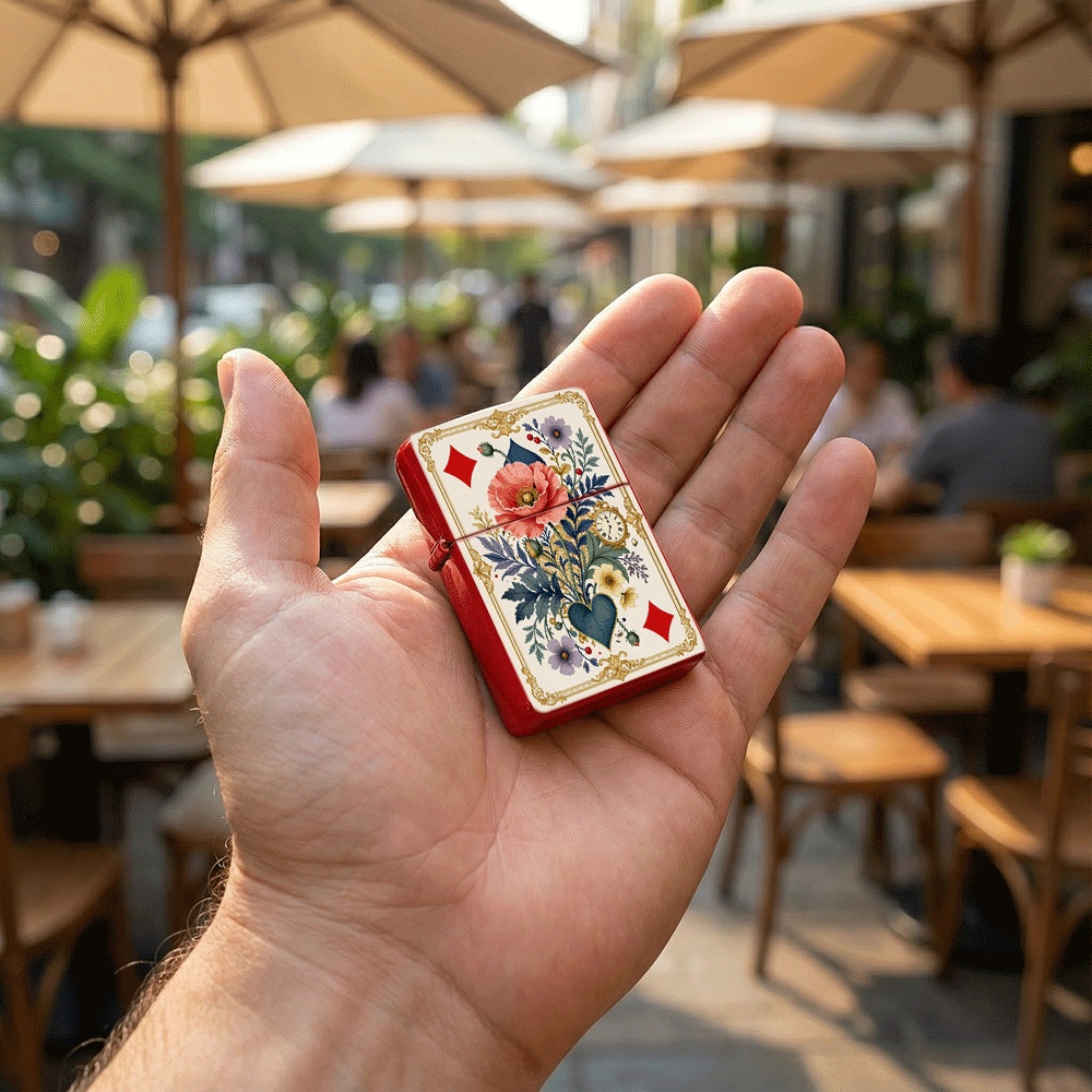 Encendedor vintage estilo taro - Vintage Collectible Playing Cards reseña y precio