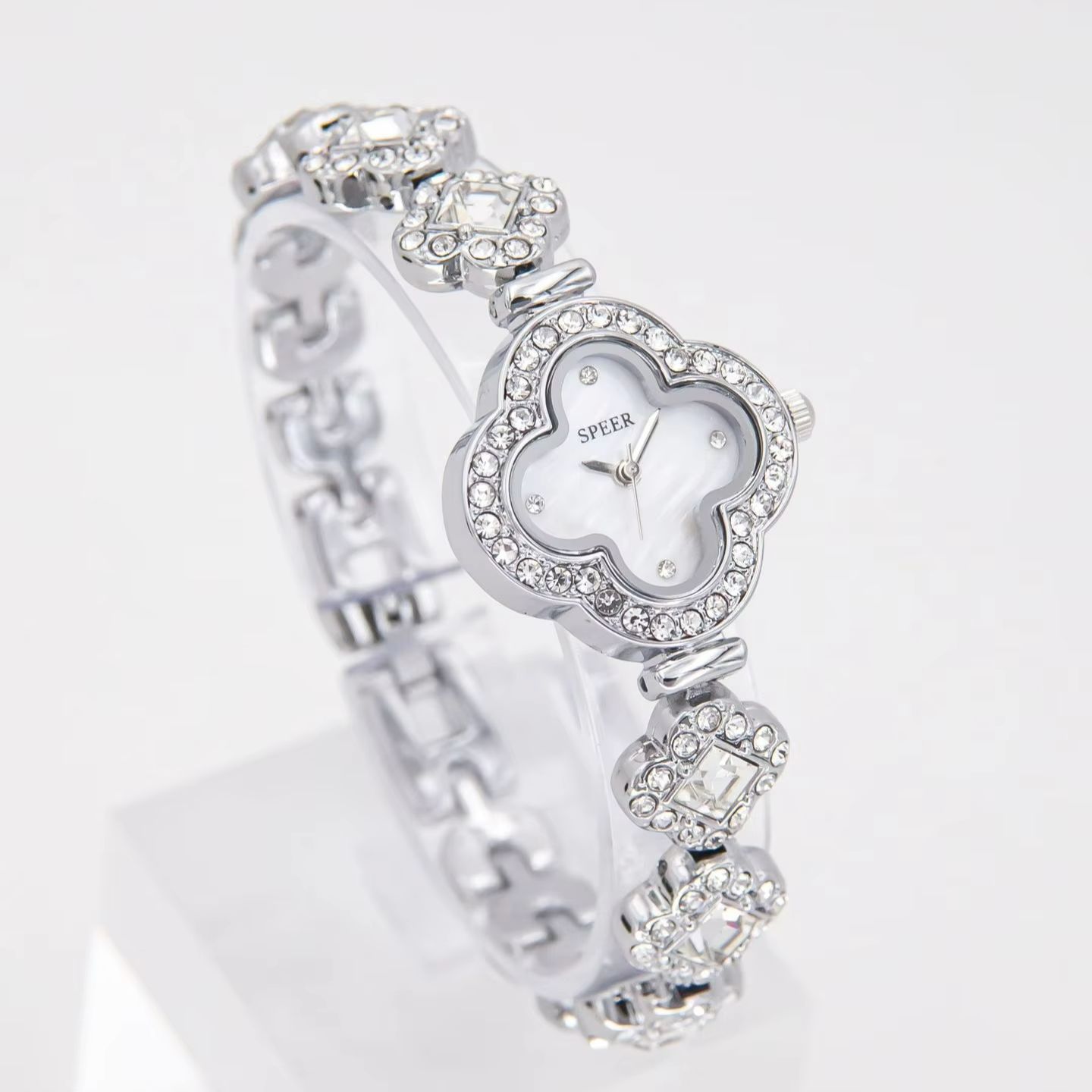 Reloj de cuarzo con diamantes  - Vintage Watch Crystal reseña y precio