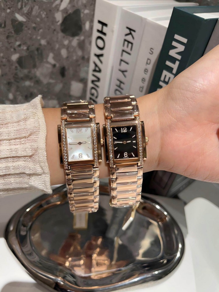Reloj de Cuarzo Rectangular pa - Vintage Watch Crystal reseña y precio