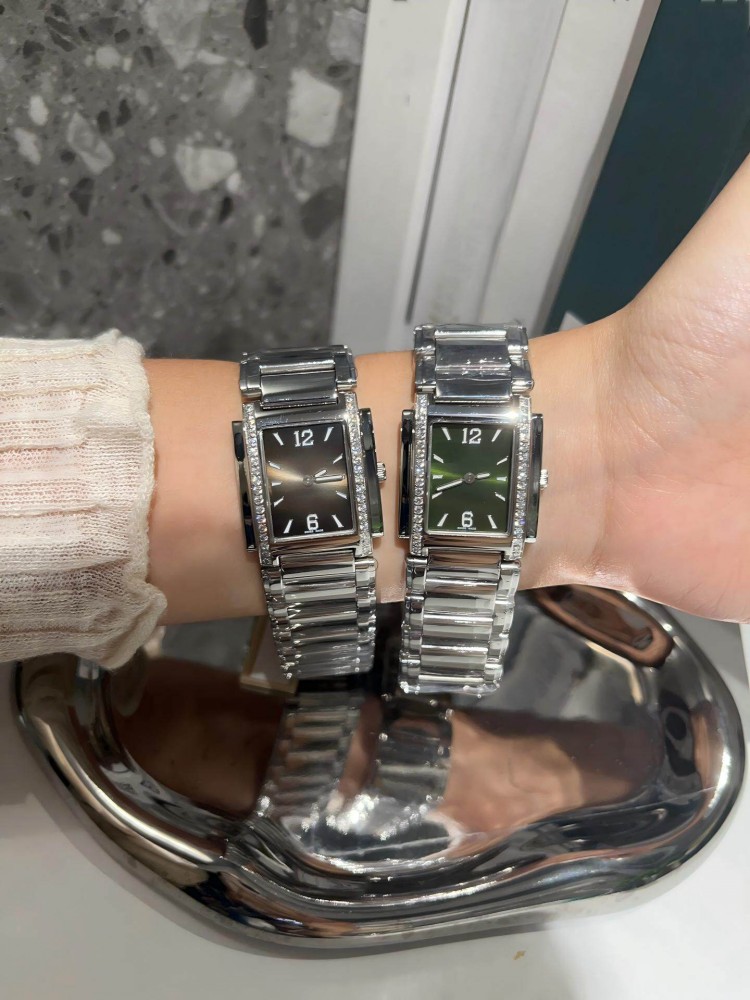 Reloj de Cuarzo Rectangular pa - Vintage Watch Crystal reseña y precio