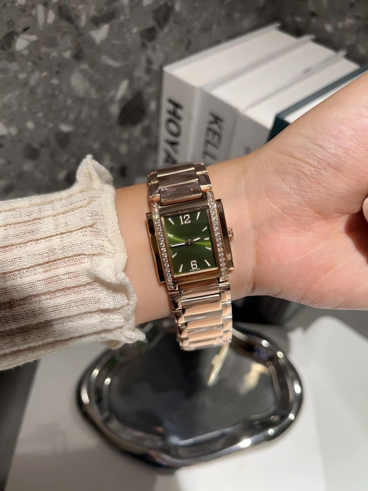 Reloj de Cuarzo Rectangular pa - Vintage Watch Crystal reseña y precio