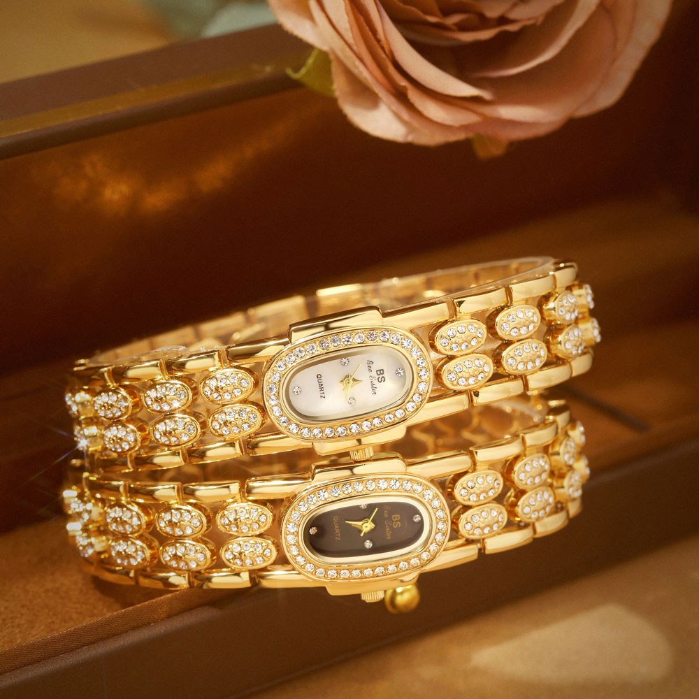 Relojes de moda Pulsera de oro - Vintage Watch Crystal reseña y precio