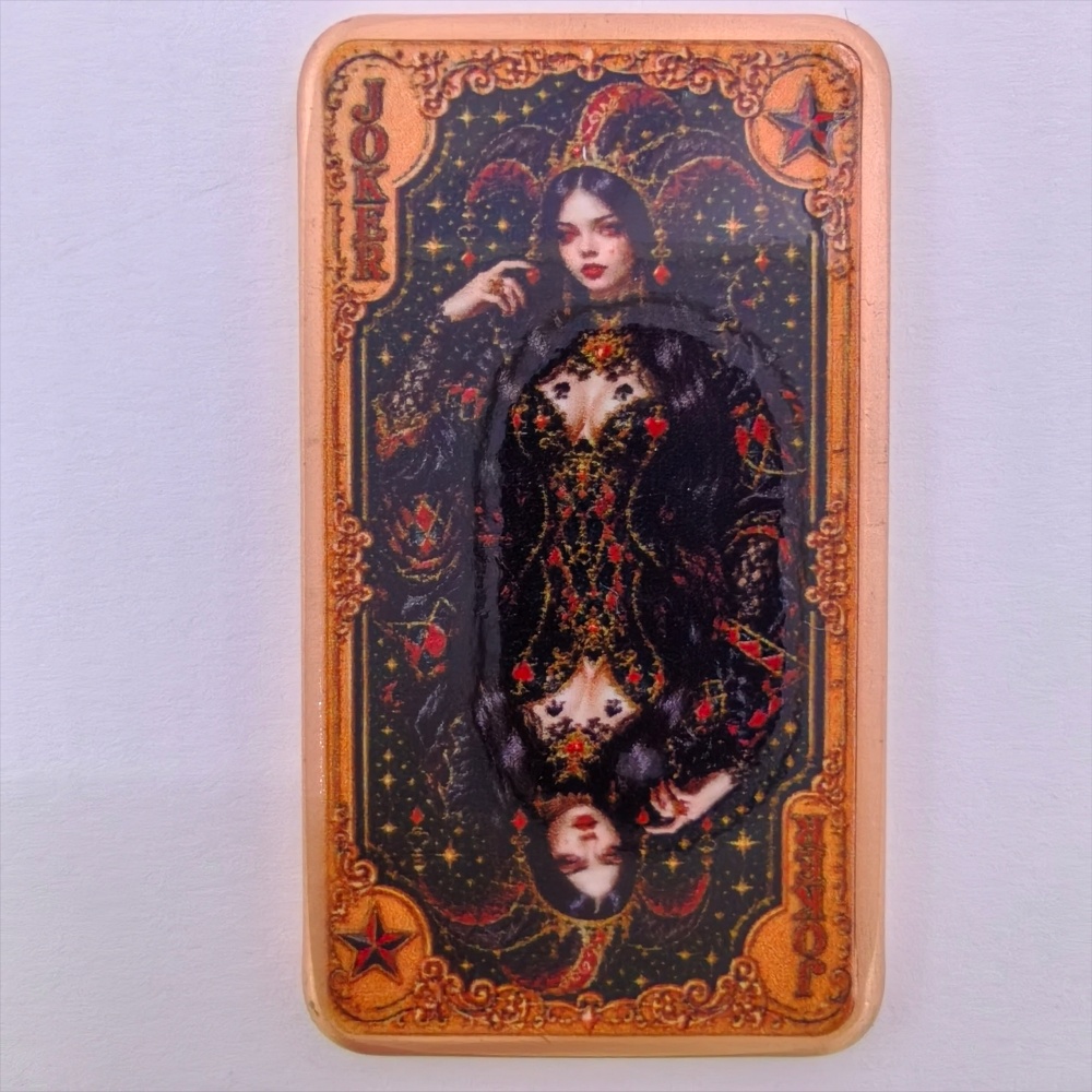 Barra de cobre puro .999 de 1  - Vintage Collectible Playing Cards reseña y precio