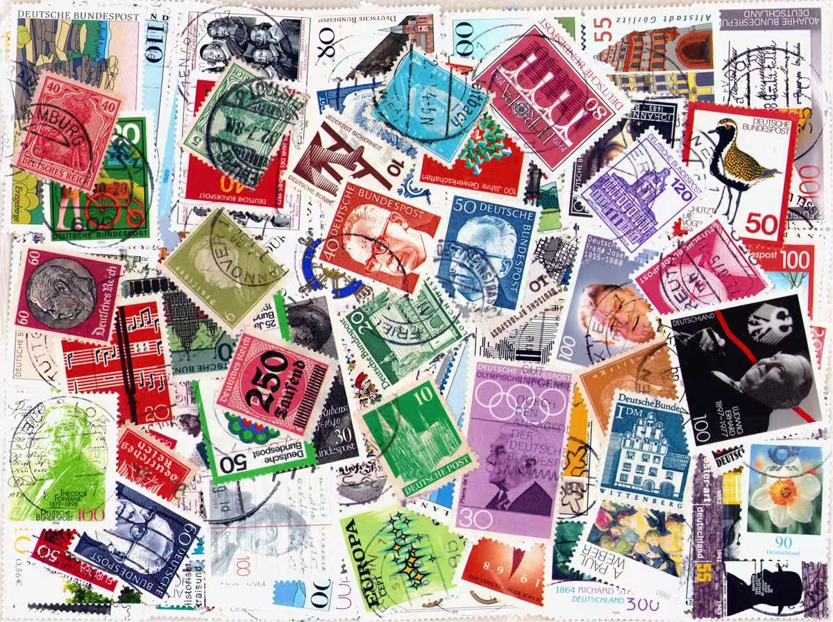 Lote Mixto de Sellos de Aleman - Collectible Vintage Postage Stamps reseña y precio