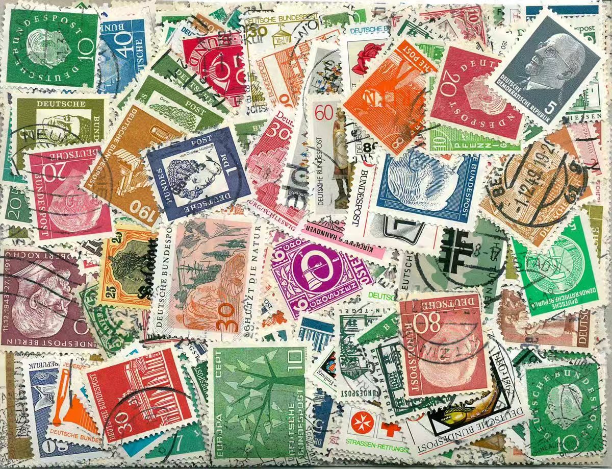 Lote Mixto de Sellos de Aleman - Collectible Vintage Postage Stamps reseña y precio
