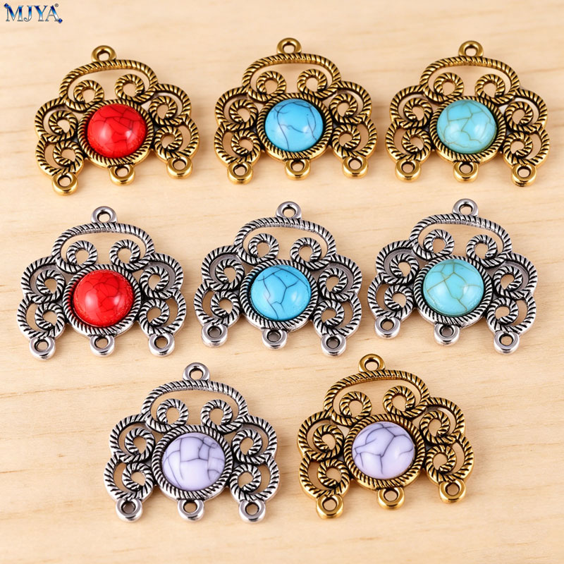 MJYA 5 piezas/lote de dijes co - Vintage Jewelry Collection reseña y precio