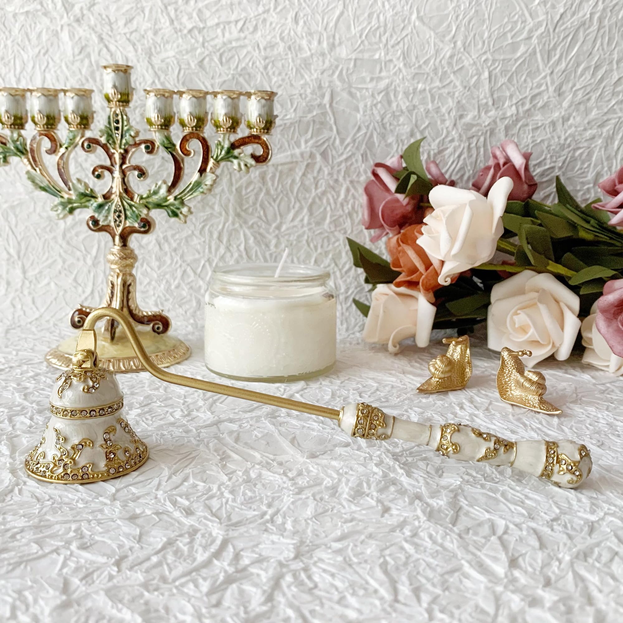 Apagavelas de lujo para menorá - Collectible & Vintage Dolls For Wedding reseña y precio