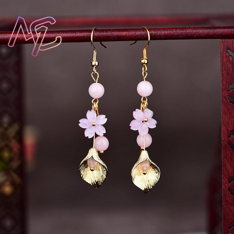 Pendientes de flores de Jade N - Vintage Jewelry Collection reseña y precio