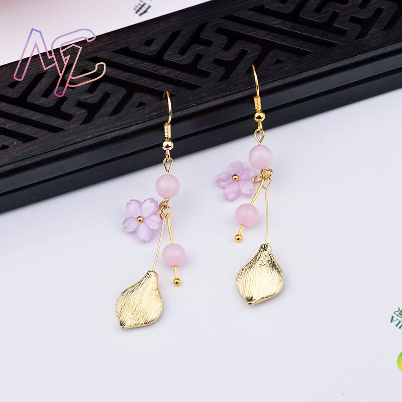 Pendientes de flores de Jade N - Vintage Jewelry Collection reseña y precio