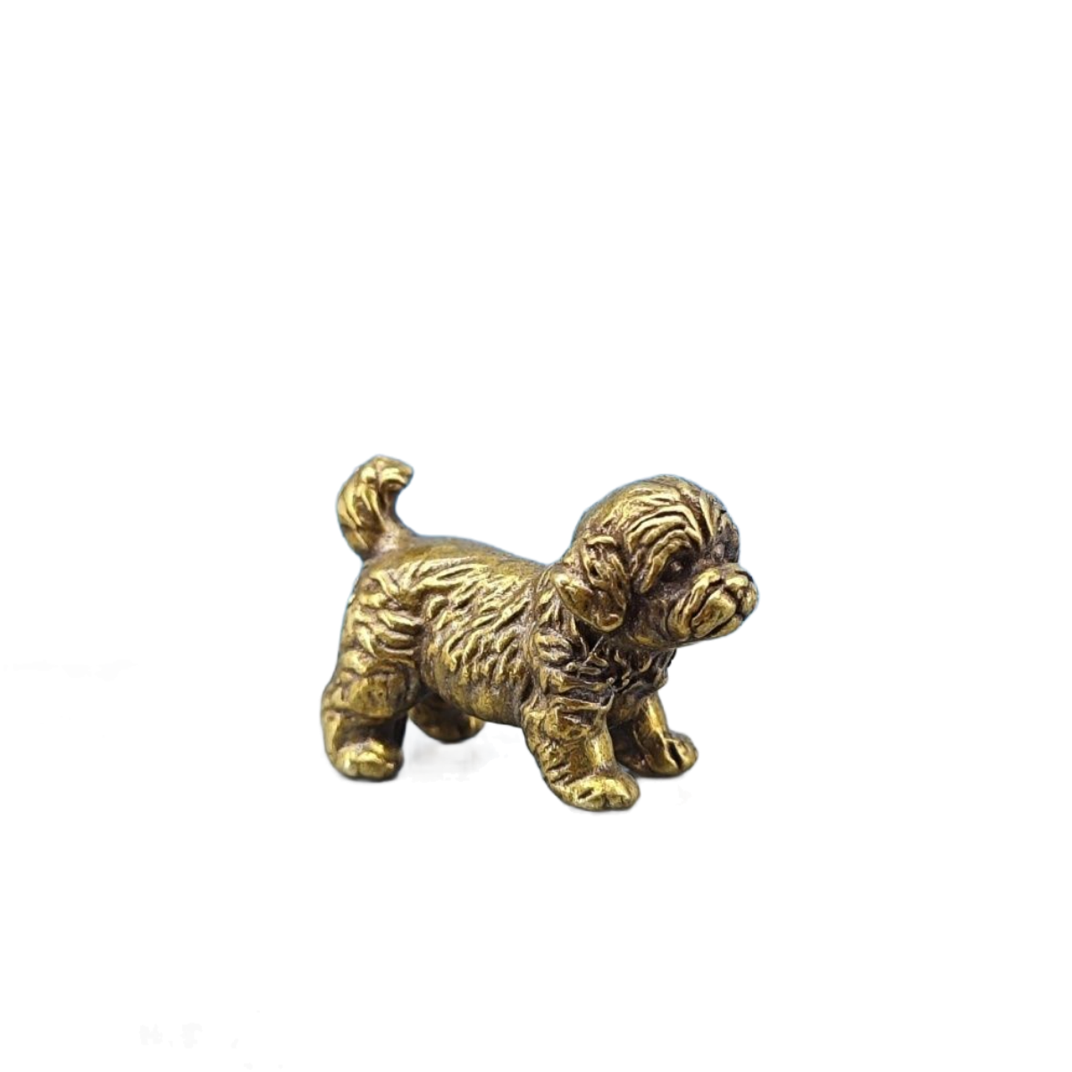 Mini Estatua de Perro de Latón - Vintage Collectible Teddy Bears reseña y precio
