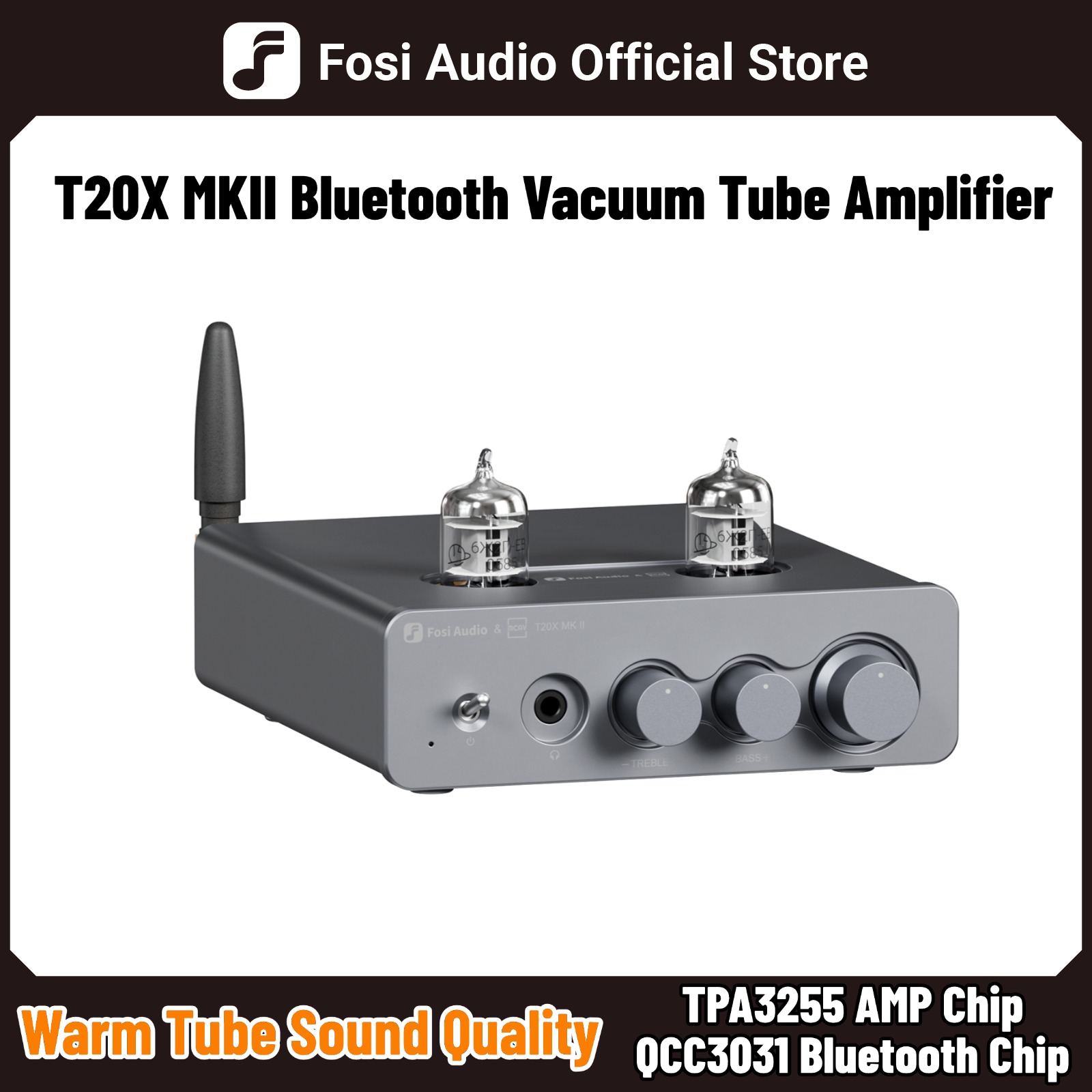 Fosi Audio T20X MKII 300W ampl - Tube Amplifier Part reseña y precio